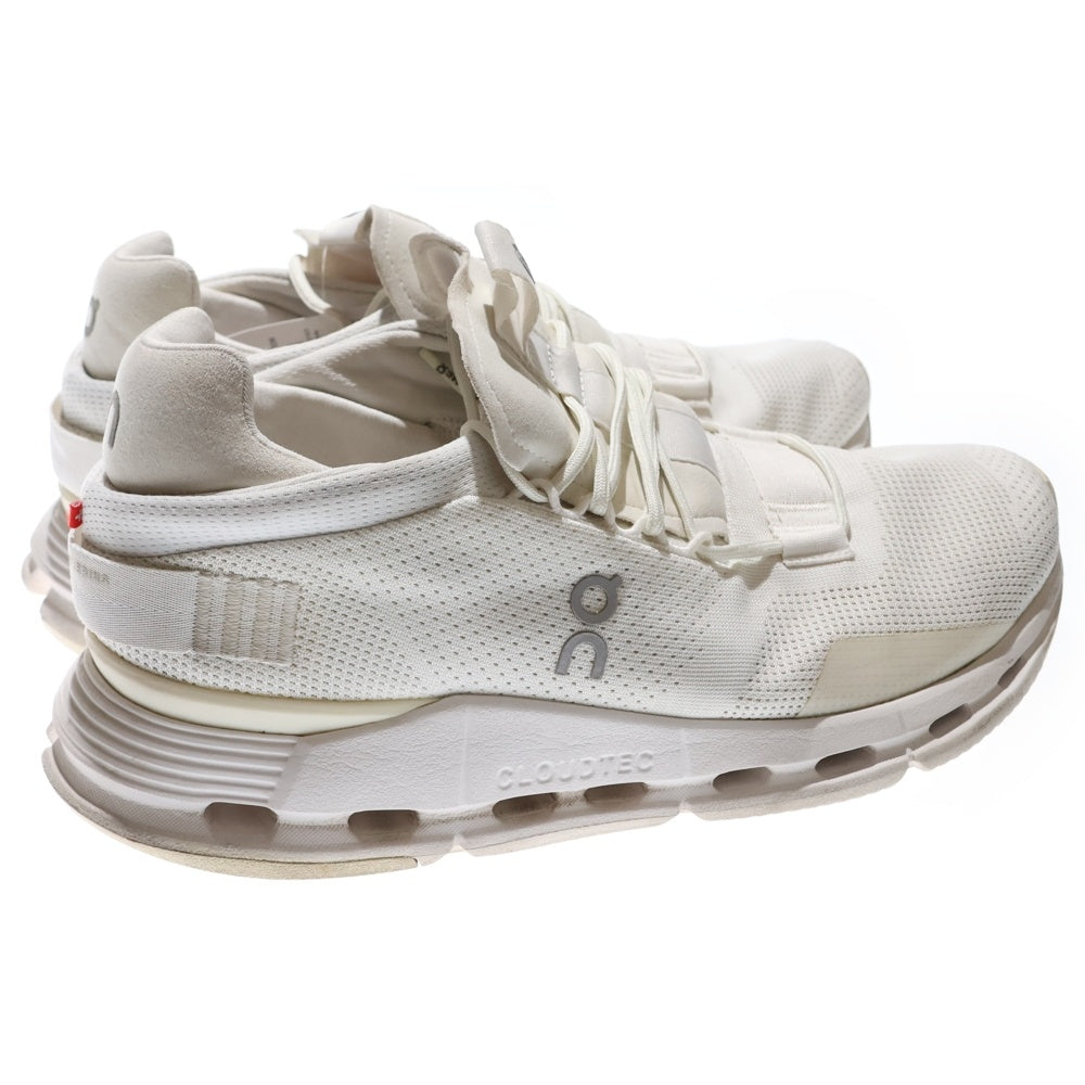 On(オン) CLOUDNOVA ALL WHITE クラウドノヴァ オールホワイト ローカットスニーカー ホワイト 99118