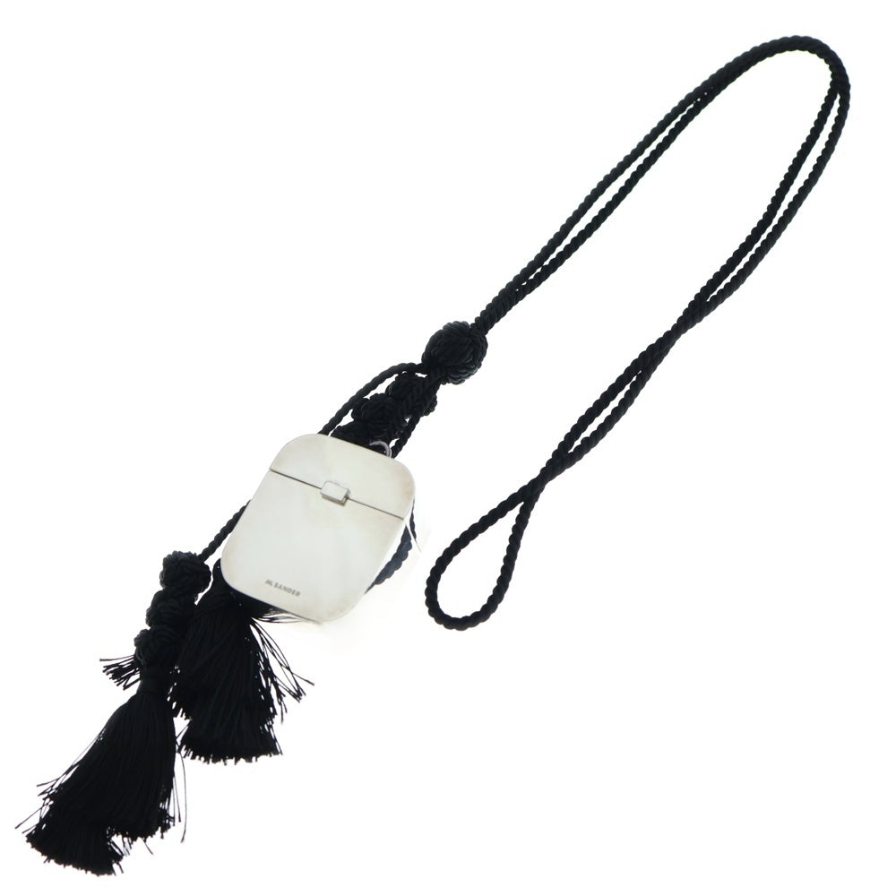 JIL SANDER(ジルサンダー) メタル エアポッズ ケース ネックレス シルバー