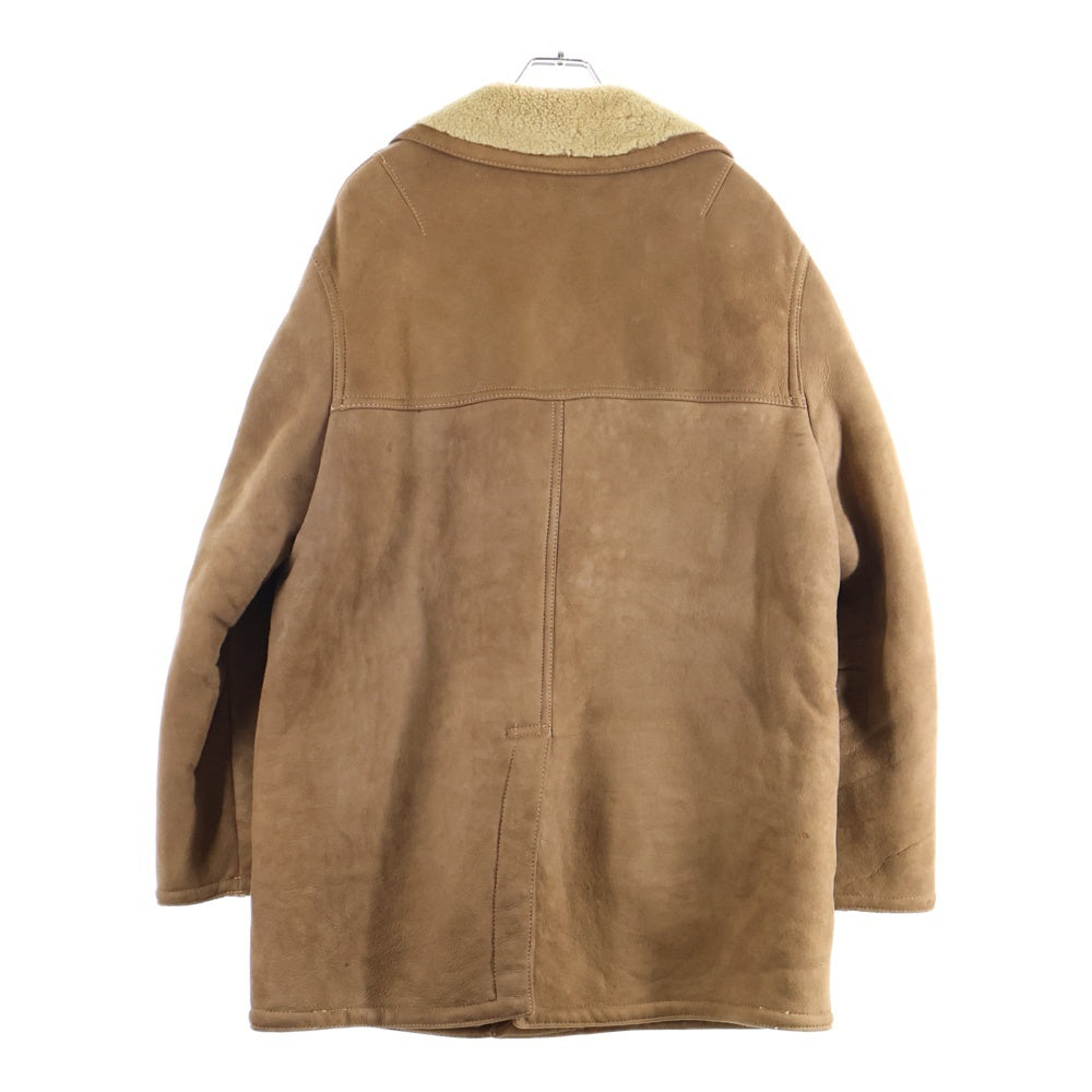 Abercrombie&Fitch(アバクロンビーアンドフィッチ) 60‐70S VINTAGE ヴィンテージ ムートン レザー コート ベージュ