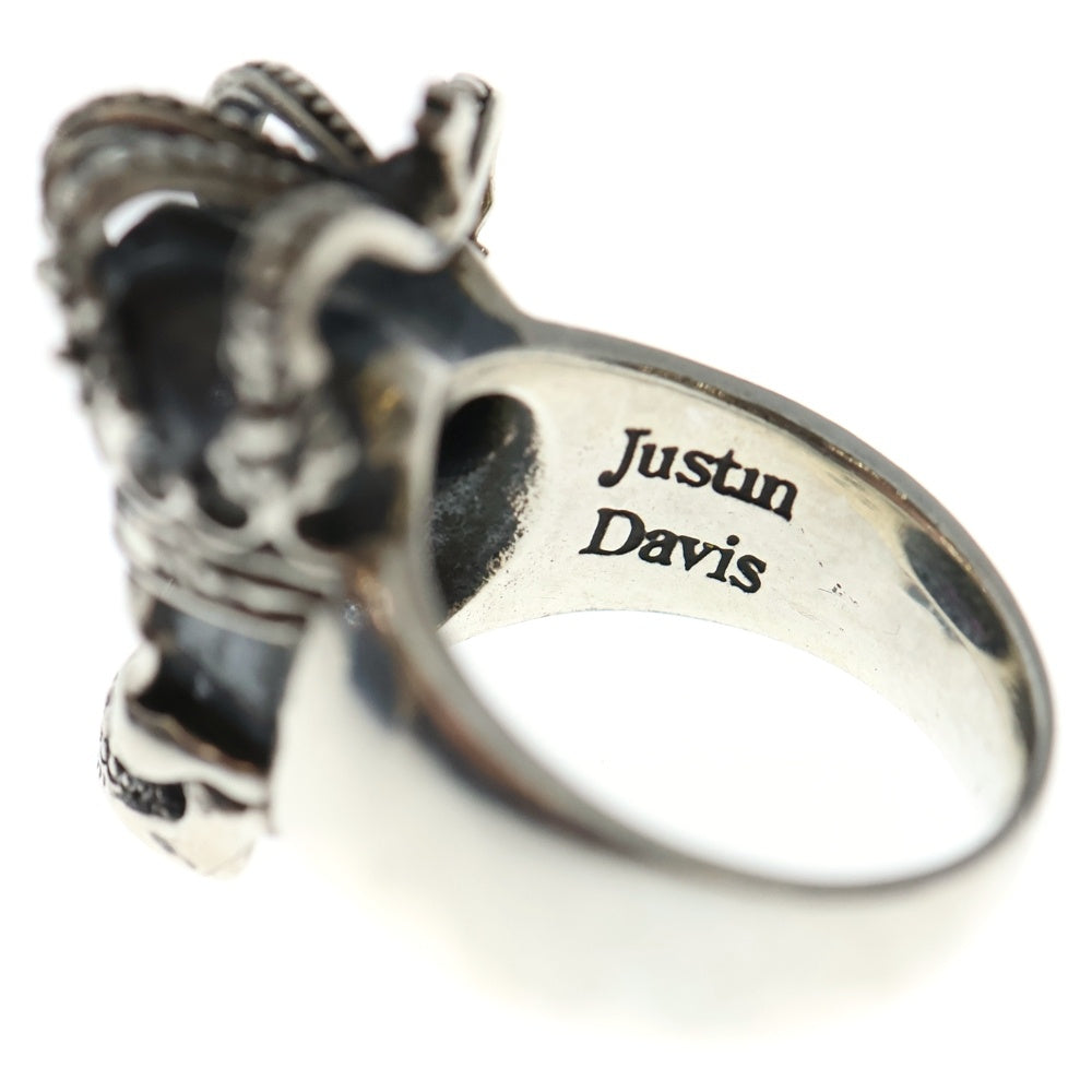 Justin Davis(ジャスティンデイヴィス) ESSENTIAL SKULL エッセンシャルスカル リング シルバー