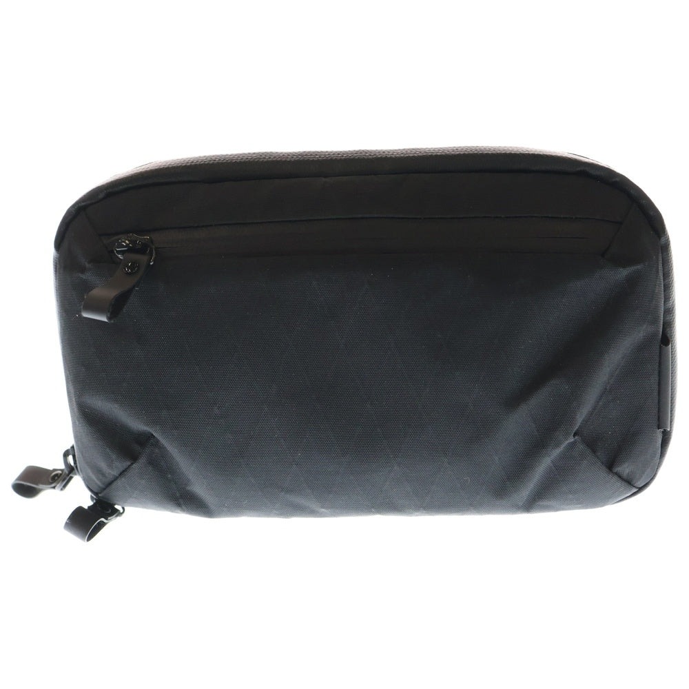 ALPAKA(アルパカ) VERTEX POUCH バーテックス 2WAY ショルダーバック ポーチ ブラック/オレンジ