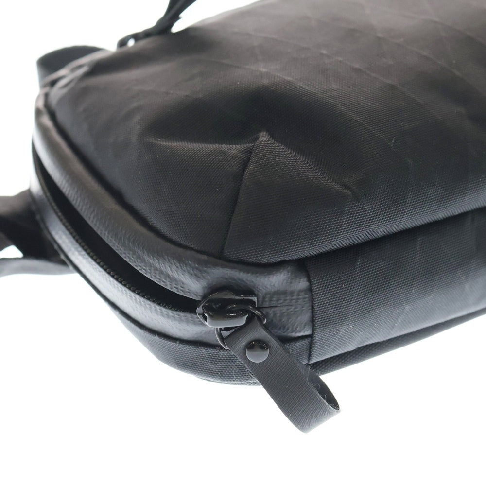 ALPAKA(アルパカ) VERTEX POUCH バーテックス 2WAY ショルダーバック ポーチ ブラック/オレンジ