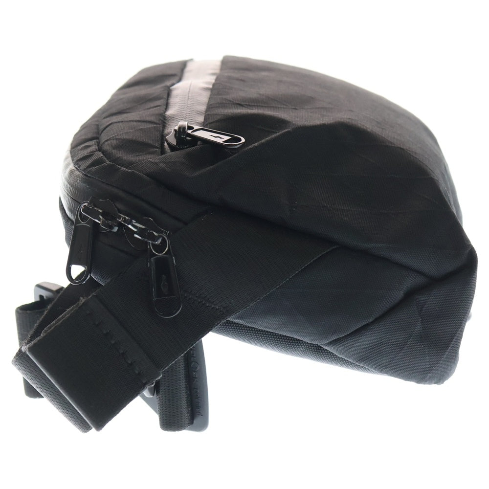 NO BRAND(ノーブランド) ALPAKA(アルパカ) ELEMENTS TECH CASE MINI エレメンツ テックケース 2WAY ショルダーバック ハンドバック ブラック/オレンジ