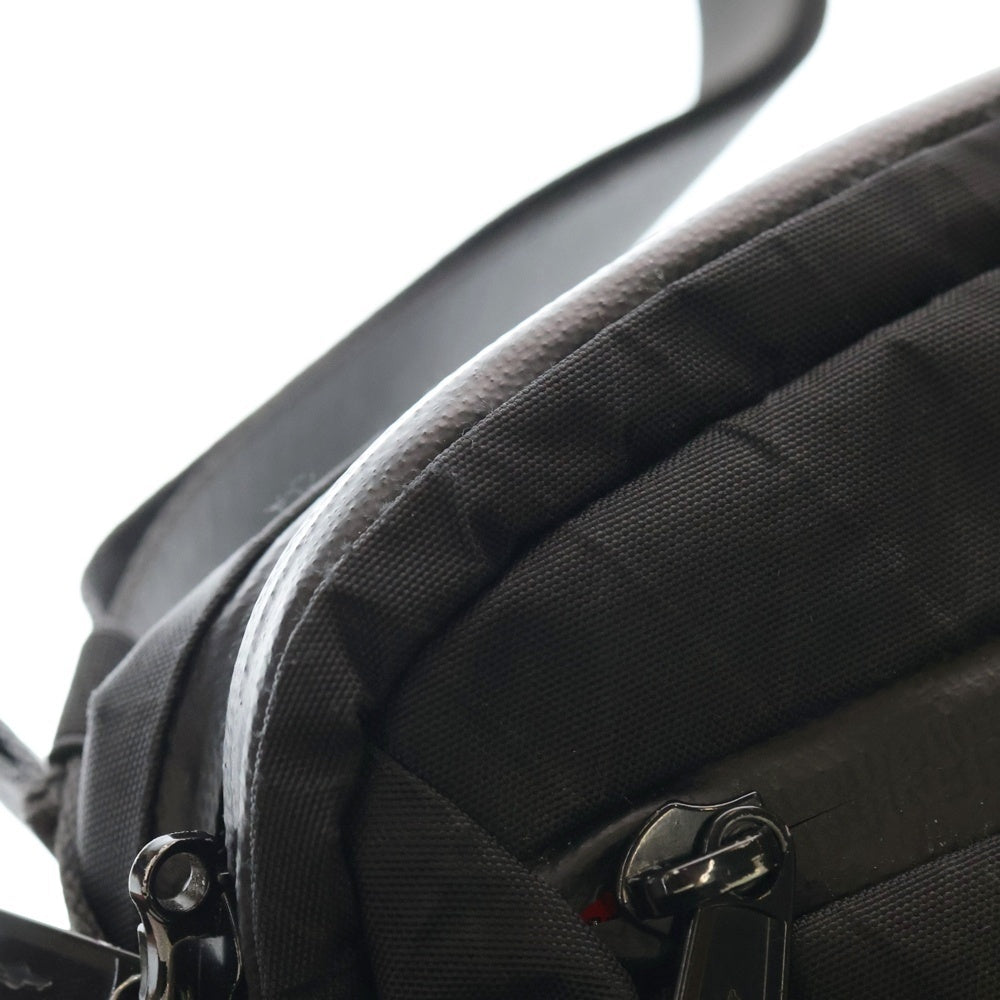 NO BRAND(ノーブランド) ALPAKA(アルパカ) ELEMENTS TECH CASE MINI エレメンツ テックケース 2WAY ショルダーバック ハンドバック ブラック/オレンジ