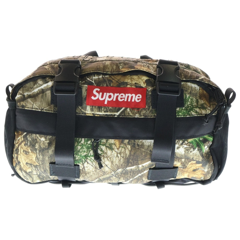 SUPREME(シュプリーム) 19AW Waist Bag Real Tree Camo リアルツリーカモ ウエスト ショルダーバッグ ブラウン