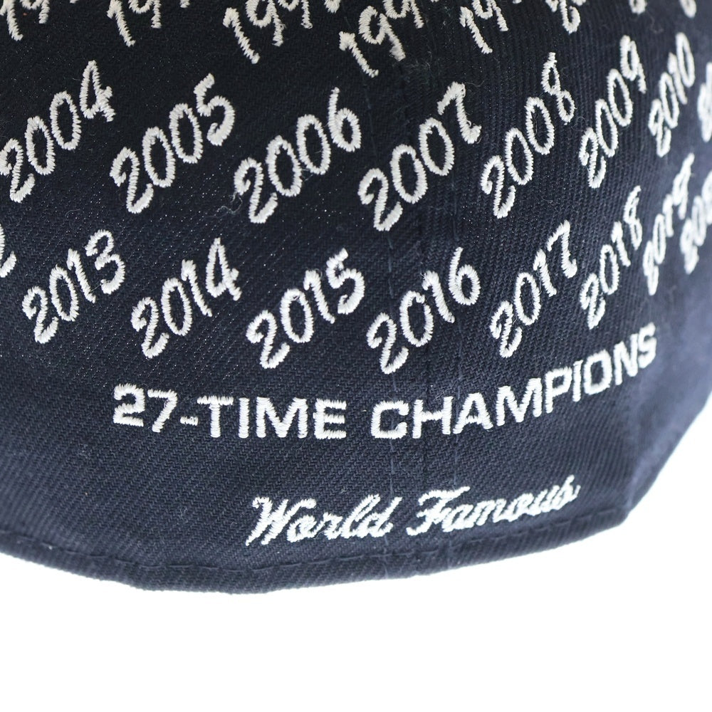 SUPREME(シュプリーム) 21SS ×NEW ERA 59FIFTY Champions Box Logo ニューエラ チャンピオンボックスロゴ キャップ 帽子 ネイビー