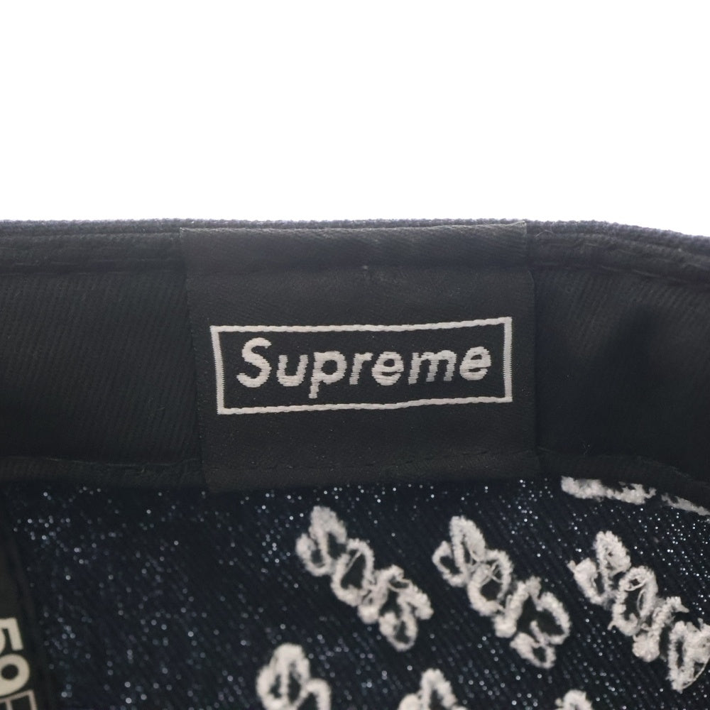 SUPREME(シュプリーム) 21SS ×NEW ERA 59FIFTY Champions Box Logo ニューエラ チャンピオンボックスロゴ キャップ 帽子 ネイビー