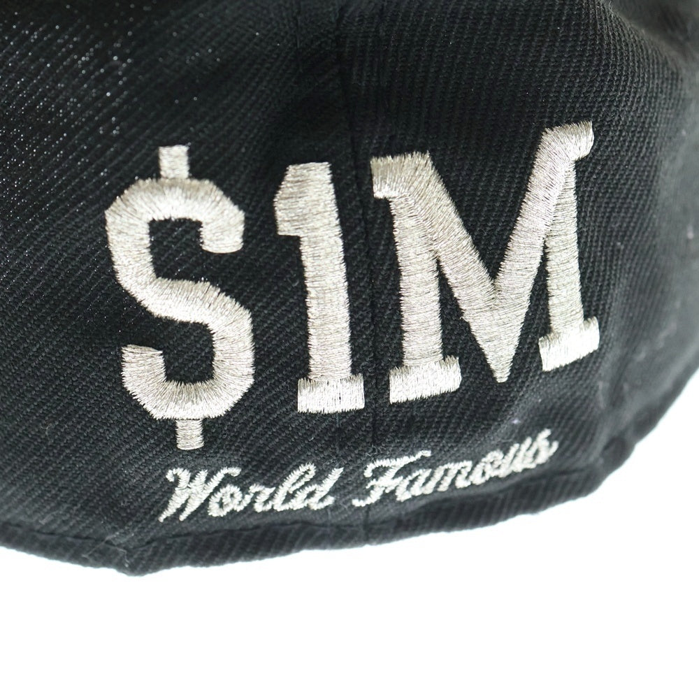 SUPREME(シュプリーム) 20SS ×NEW ERA 59FIFTY $1M Metallic Box Logo ニューエラ ミリオンダラー ボックスロゴ キャップ 帽子 ブラック