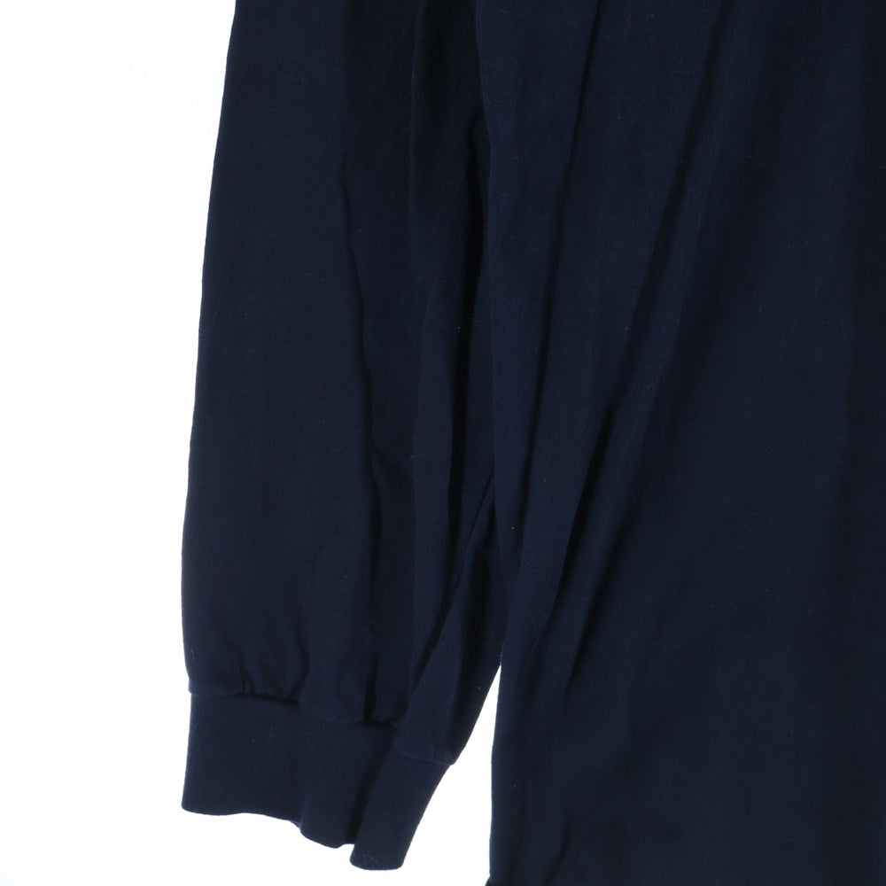 SUPREME(シュプリーム) 21AW ×Thrasher Multi Logo L/S Tee スラッシャー マルチロゴ クルーネック 長袖Tシャツ カットソー ネイビー