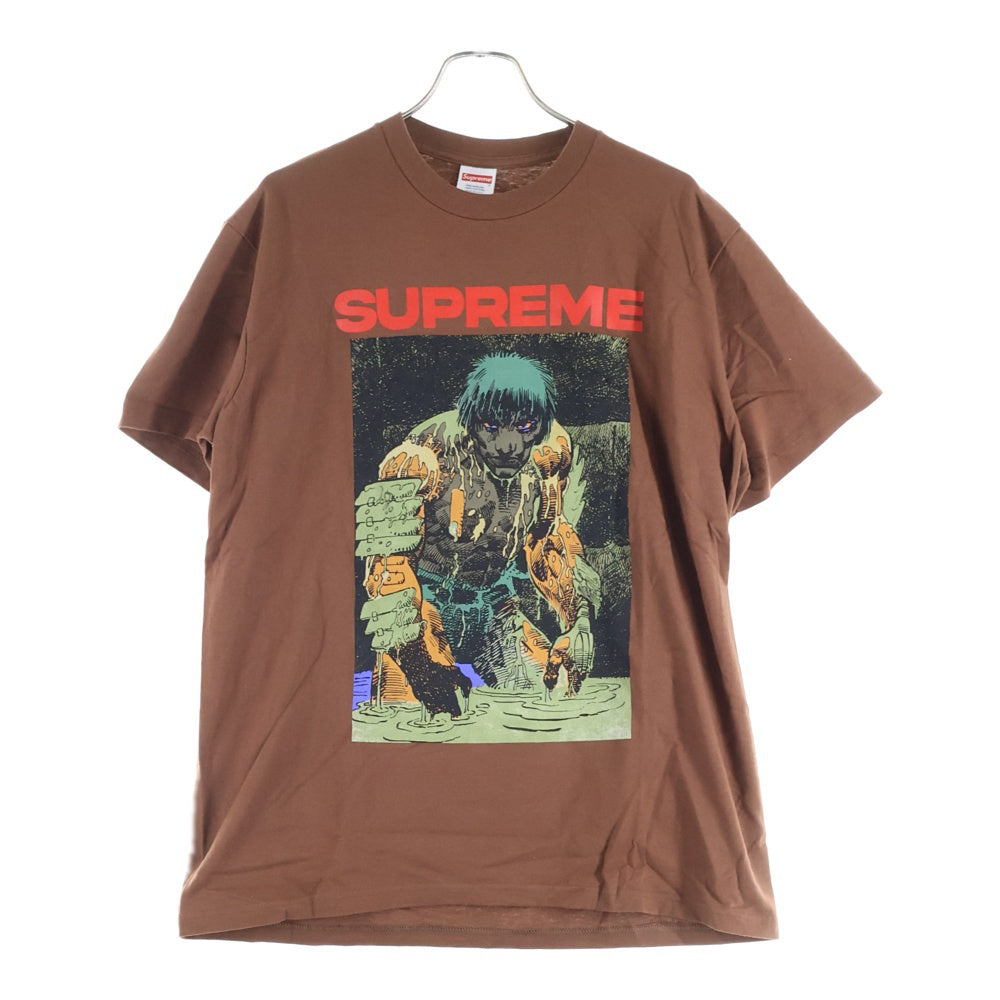 SUPREME(シュプリーム) 23SS Ronin Tee ロニン フロントプリント 半袖Tシャツ カットソー ブラウン