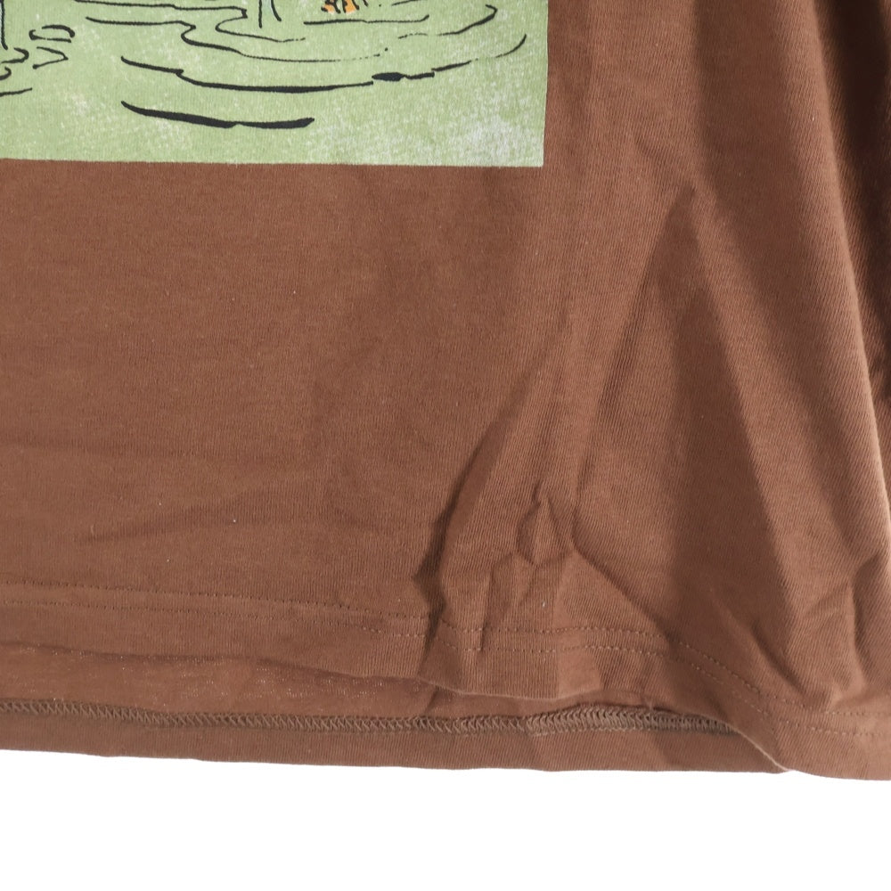 SUPREME(シュプリーム) 23SS Ronin Tee ロニン フロントプリント 半袖Tシャツ カットソー ブラウン