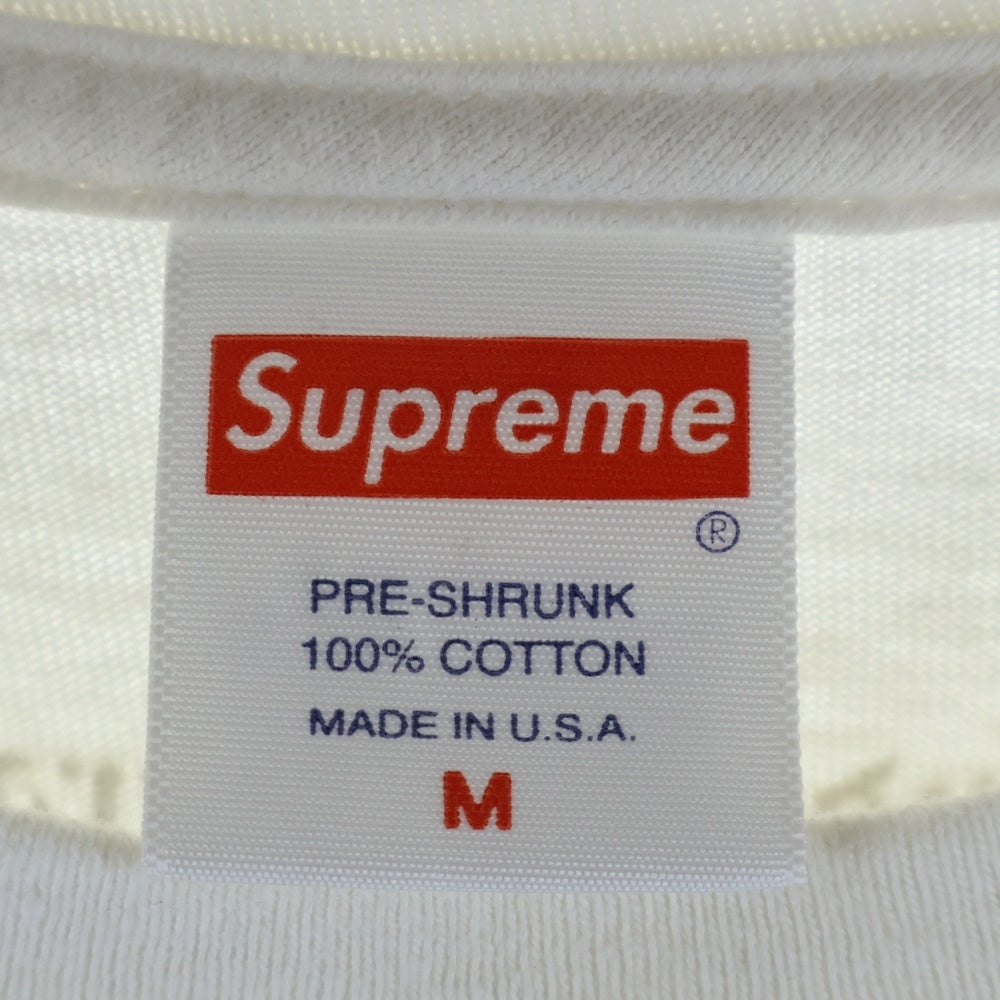 SUPREME(シュプリーム) 17AW Piss Christ Tee ピスキリスト フロントプリント 半袖Tシャツ カットソー ホワイト