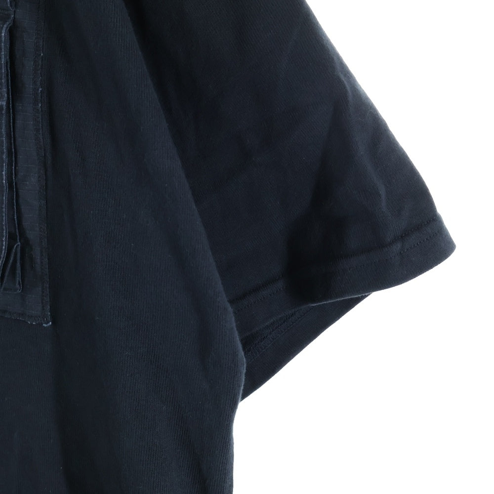 NIKE(ナイキ) 20SS ×TRAVIS SCOTT CACTUS JACK NRG AG TEE トラヴィススコット カクタスジャック ロゴエンブロイダリー 半袖 ポケットTシャツ ブラック CU0460-010