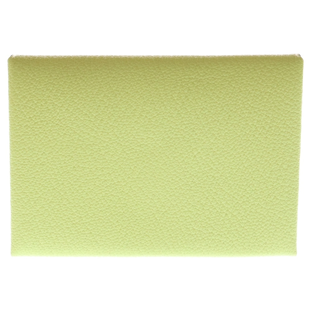 HERMES(エルメス) カルヴィ デュオ シェブルミゾル コインケース イエロー Z刻印