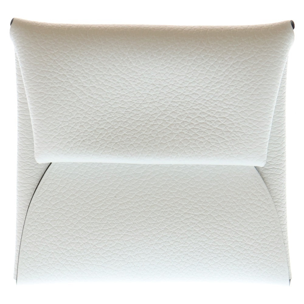 HERMES(エルメス) バスティア ヴォーエプソン グリペール コインケース ホワイト W刻印