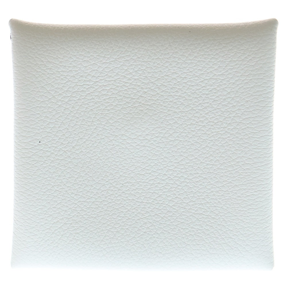 HERMES(エルメス) バスティア ヴォーエプソン グリペール コインケース ホワイト W刻印