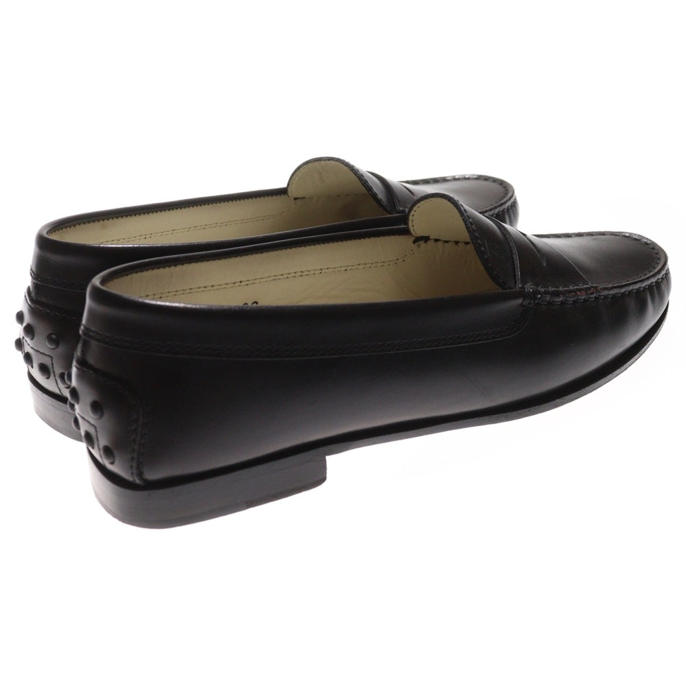 TOD'S(トッズ) ドライビングシューズ レザー ペニーローファー レディース ブラック