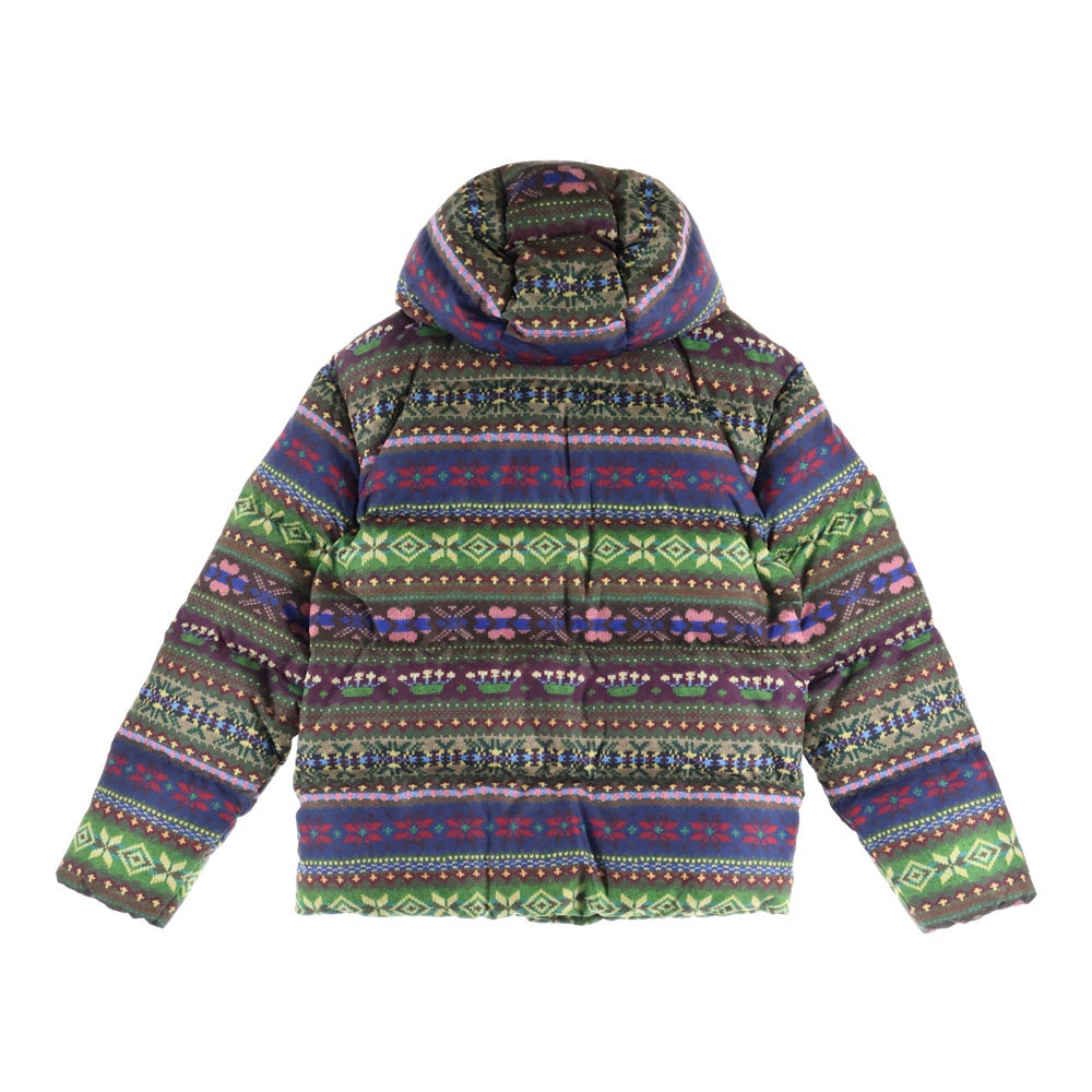 POLO RALPH LAUREN(ポロラルフローレン) ウォーターリペラント フーデッド ジップアップダウンジャケット マルチカラー WMPOOTWN2820243