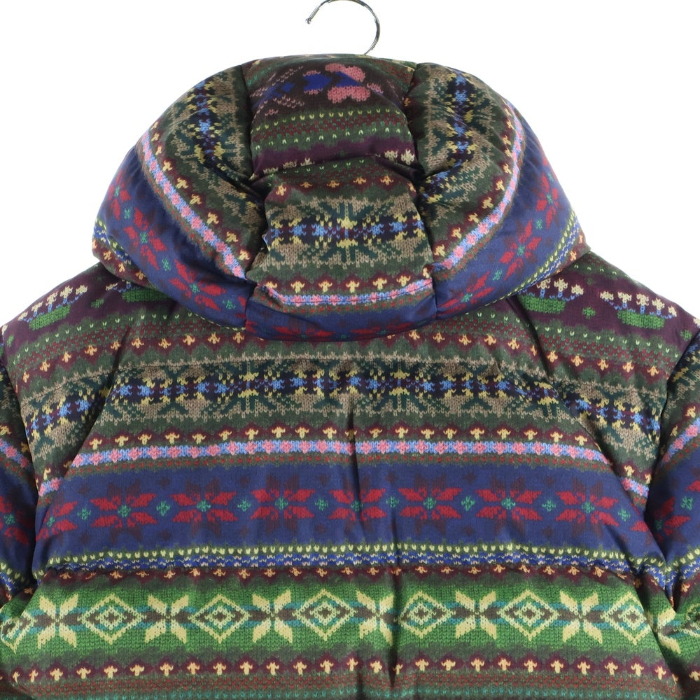POLO RALPH LAUREN(ポロラルフローレン) ウォーターリペラント フーデッド ジップアップダウンジャケット マルチカラー WMPOOTWN2820243