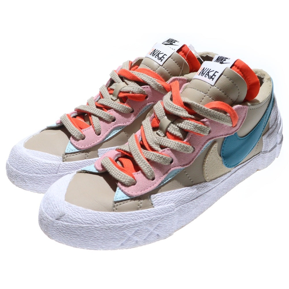 NIKE(ナイキ) ×Sacai ×KAWS BLAZER LOW サカイ カウズ ブレーザー ローカットスニーカー ベージュ 8.5/26.5cm DM7901-200