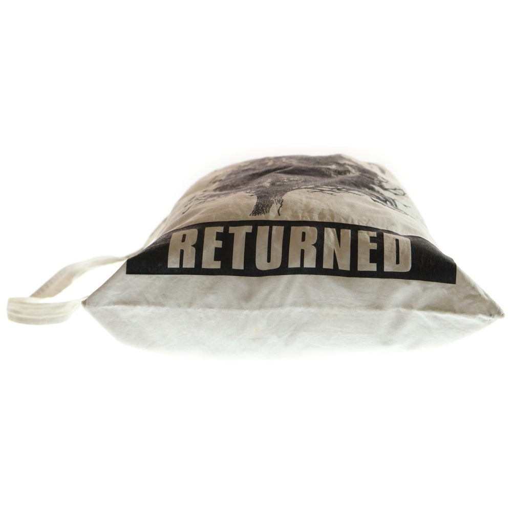 RAF SIMONS(ラフシモンズ) 04SS SIDDHARTHA RETURNED ARCHIVE シッダールタ リターンド アーカイブ 宗教期 フロントロゴデザイン トートバッグ ホワイト