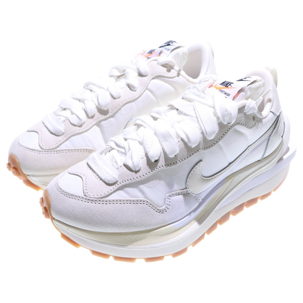 NIKE(ナイキ) ×Sacai VAPOR WAFFLE WHITE GUM サカイ ヴェイパーワッフル ホワイトガム ローカットスニーカー レディース ホワイト US4.5/23.5cm DD1875-100