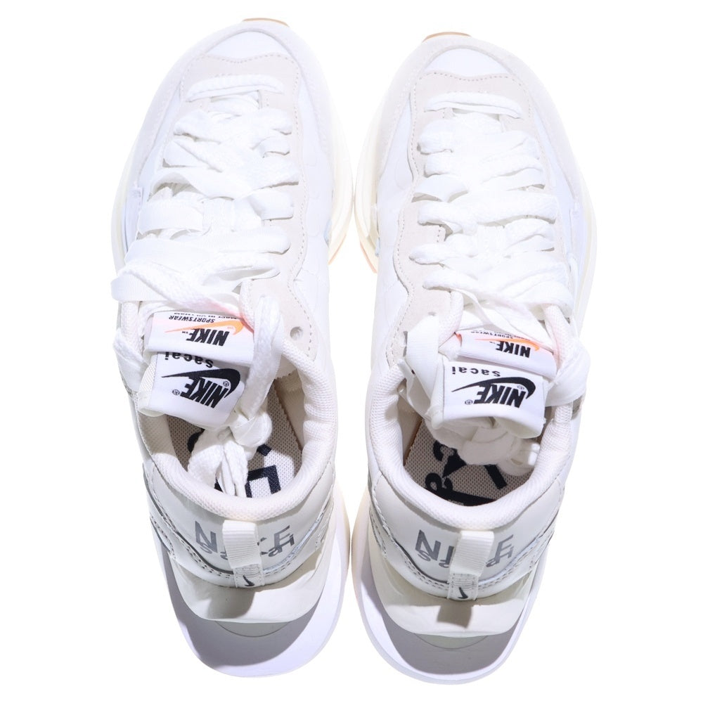 NIKE(ナイキ) ×Sacai VAPOR WAFFLE WHITE GUM サカイ ヴェイパーワッフル ホワイトガム ローカットスニーカー レディース ホワイト US4.5/23.5cm DD1875-100