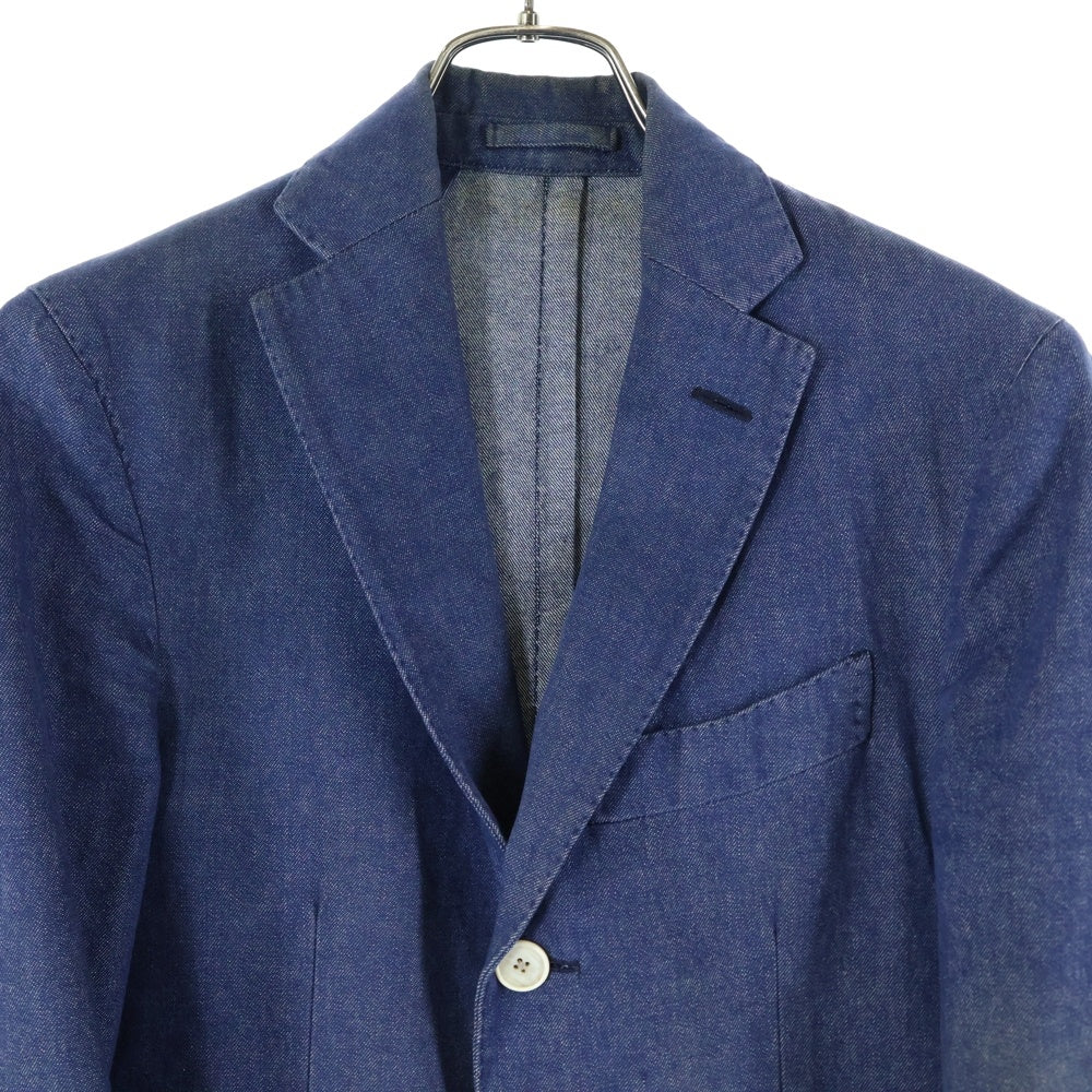 LARDINI(ラルディーニ) 3ポケット デニムシングルテーラードジャケット インディゴ JA226AQ-36