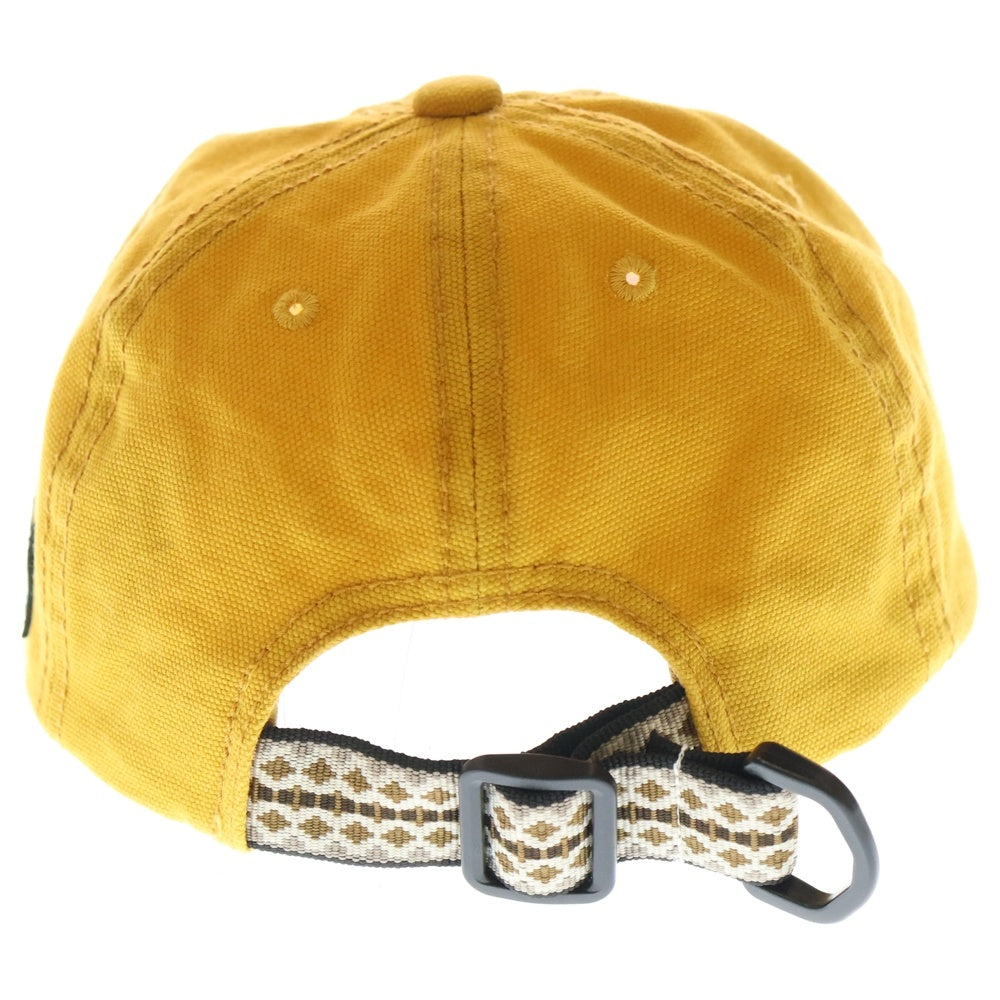 KAVU(カブー) Kロゴ 6パネル ベースボールキャップ 帽子 イエロー 19821043