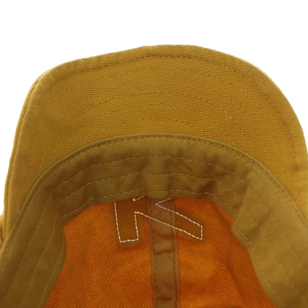 KAVU(カブー) Kロゴ 6パネル ベースボールキャップ 帽子 イエロー 19821043