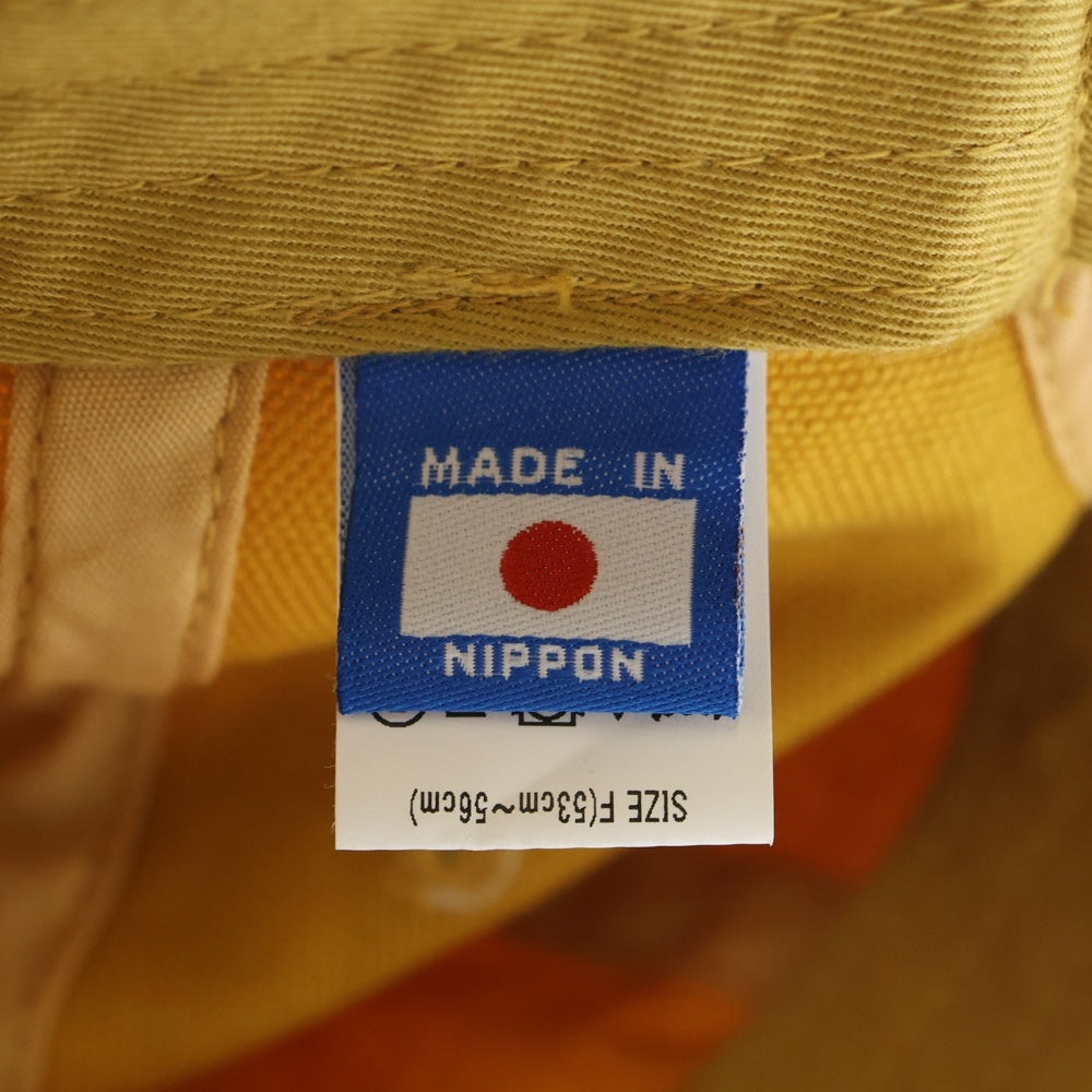 KAVU(カブー) Kロゴ 6パネル ベースボールキャップ 帽子 イエロー 19821043