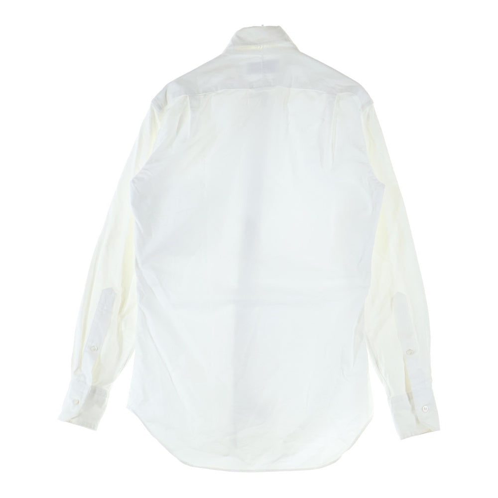 THOM BROWNE(トムブラウン) コットン ロングスリーブ オックスフォードシャツ ホワイト MWL010E00139100