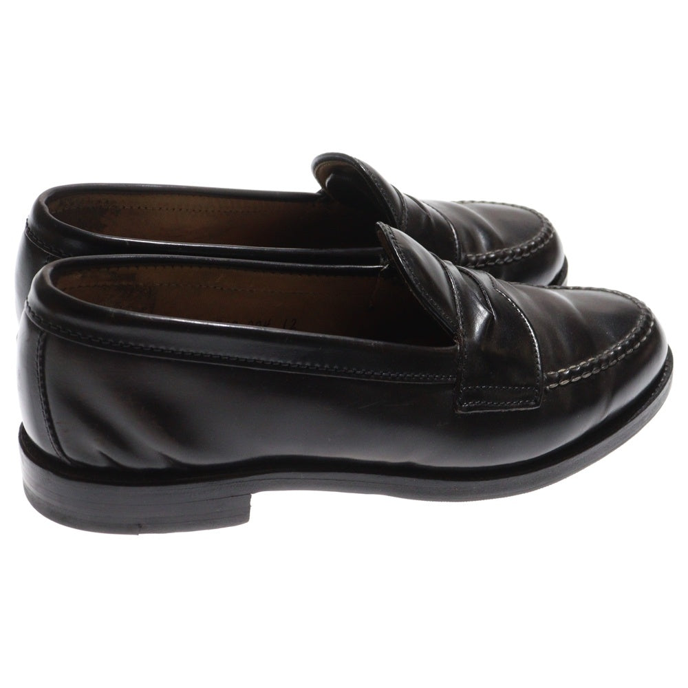 Alden(オールデン) コードバン ペニーローファー レザーコインローファー ブラック 987