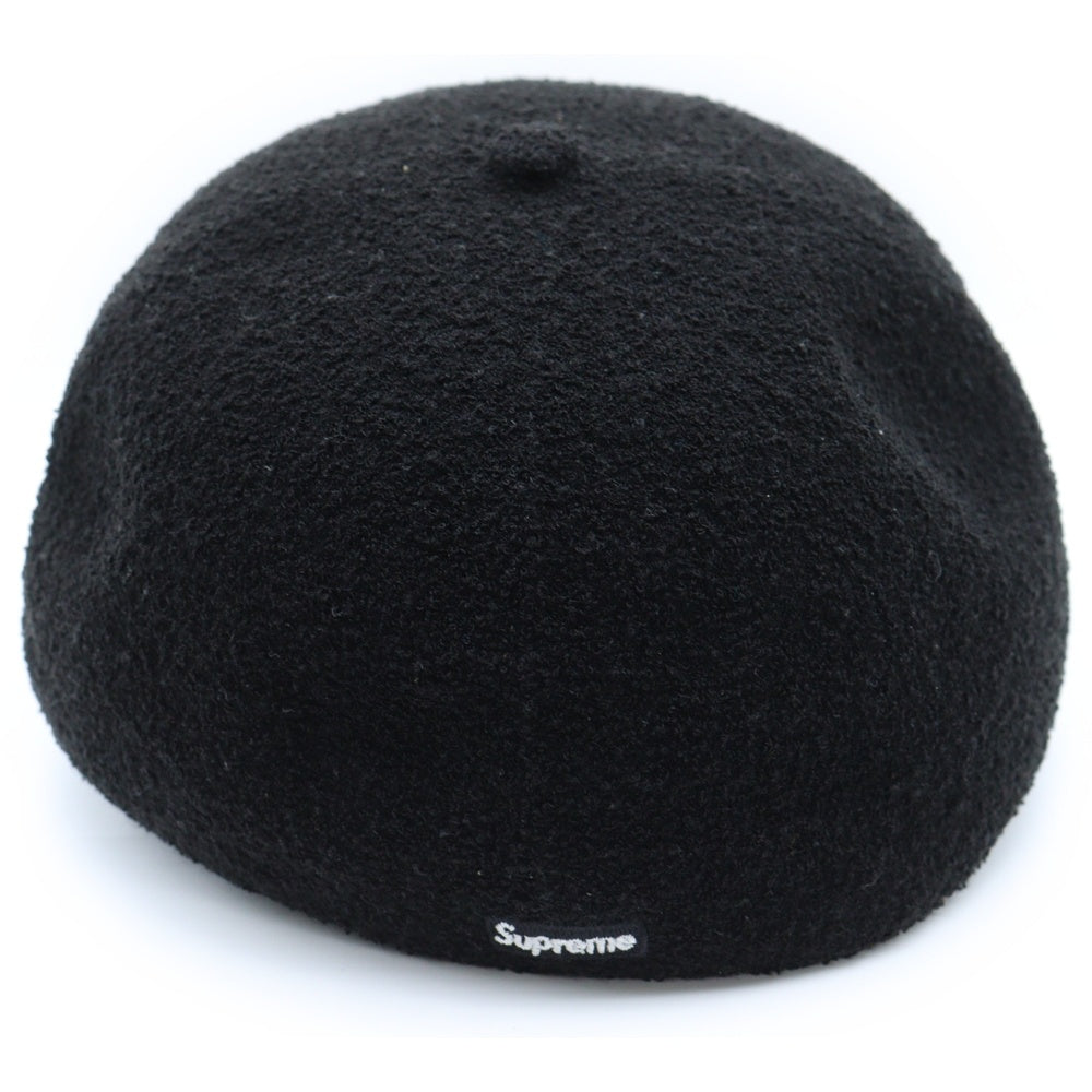 SUPREME(シュプリーム) 21SS ×KANGOL Bermuda Spacecap カンゴール ロゴ刺繍 パイル地 バミューダ スペースキャップ 帽子 ブラック H136SS21