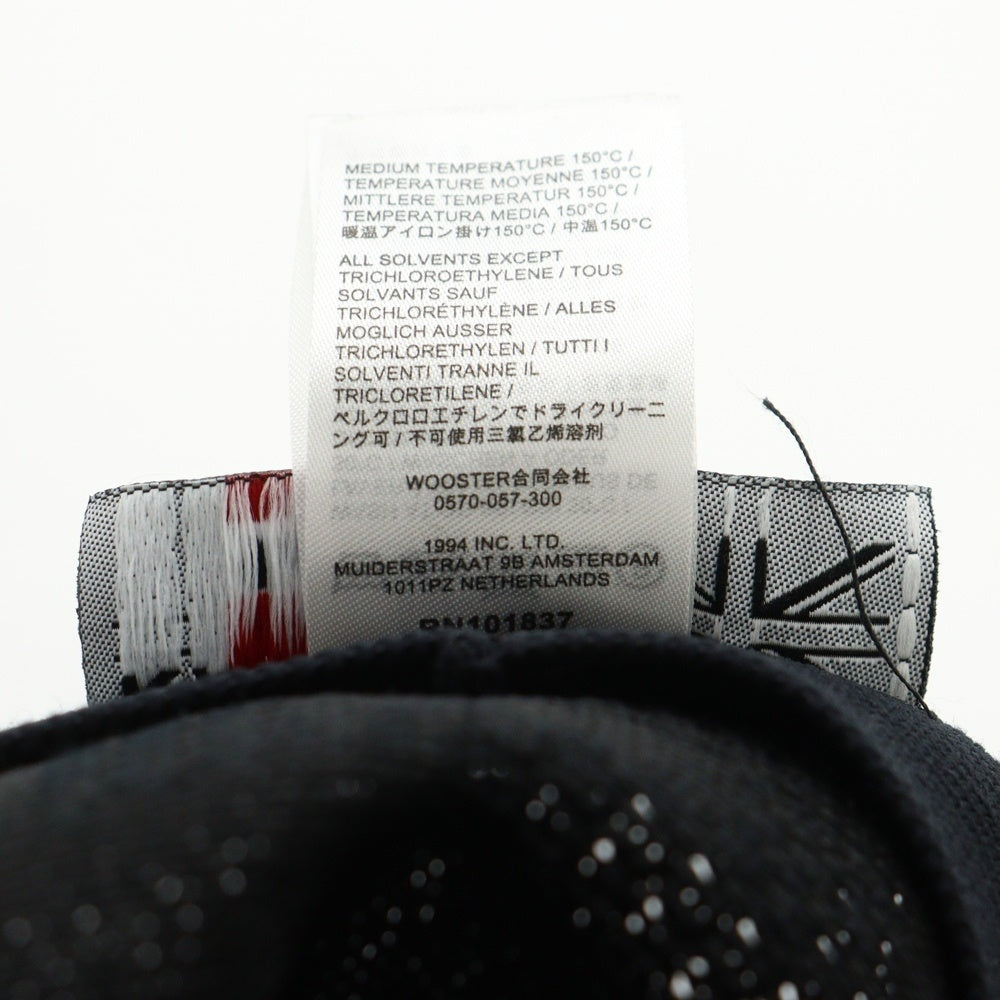 SUPREME(シュプリーム) 22SS ×KANGOL Ventair Logo Space Cap ベントエアー ロゴ刺繍 スペース メッシュキャップ ブラック H54SS22