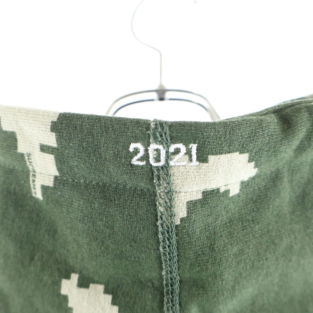 SUPREME(シュプリーム) 21AW Box Logo Hooded Sweatshirt Olive Russian Camo ロシアンカモ ボックスロゴ スウェット プルオーバーパーカー オリーブグリーン
