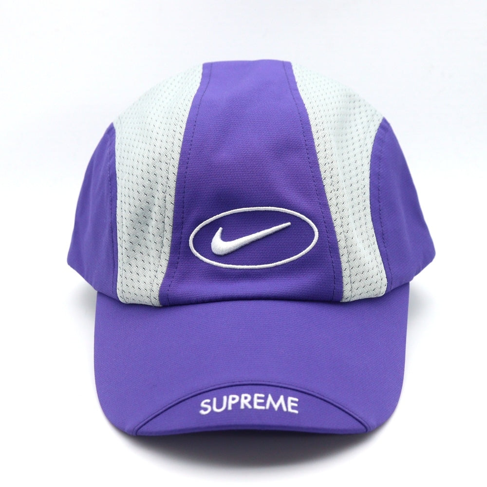 SUPREME(シュプリーム) 25SS ×NIKE Running Hat ナイキ ランニングハット スポーツキャップ 帽子 パープル HJ7959-545