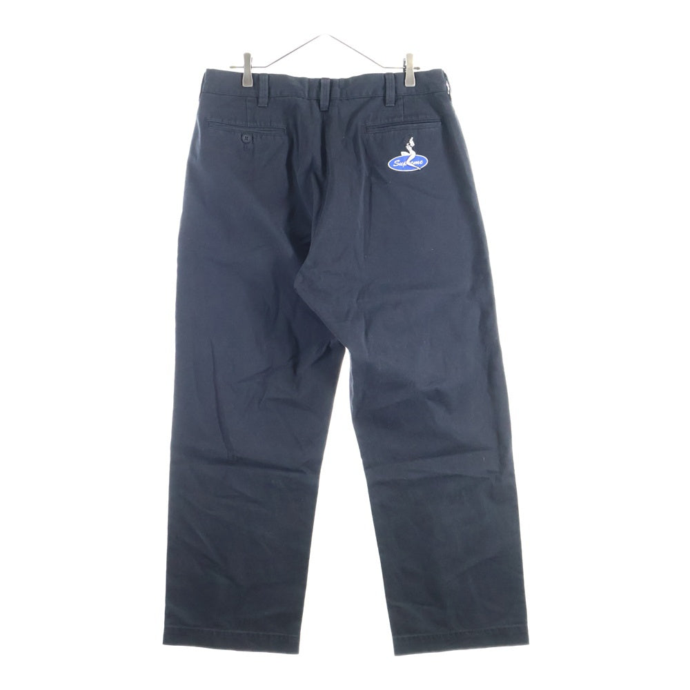 SUPREME(シュプリーム) 23AW Chino Pant ピンナップガール刺繍 チノ ワークパンツ ブラック