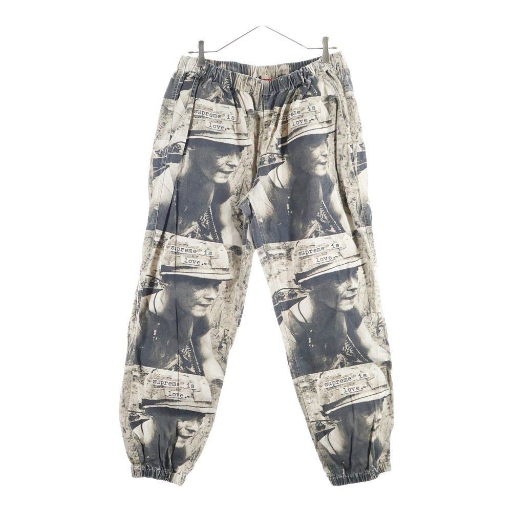 SUPREME(シュプリーム) 19AW Is Love Skate Pant イズラブ アートプリント イージー スケートパンツ ベージュ
