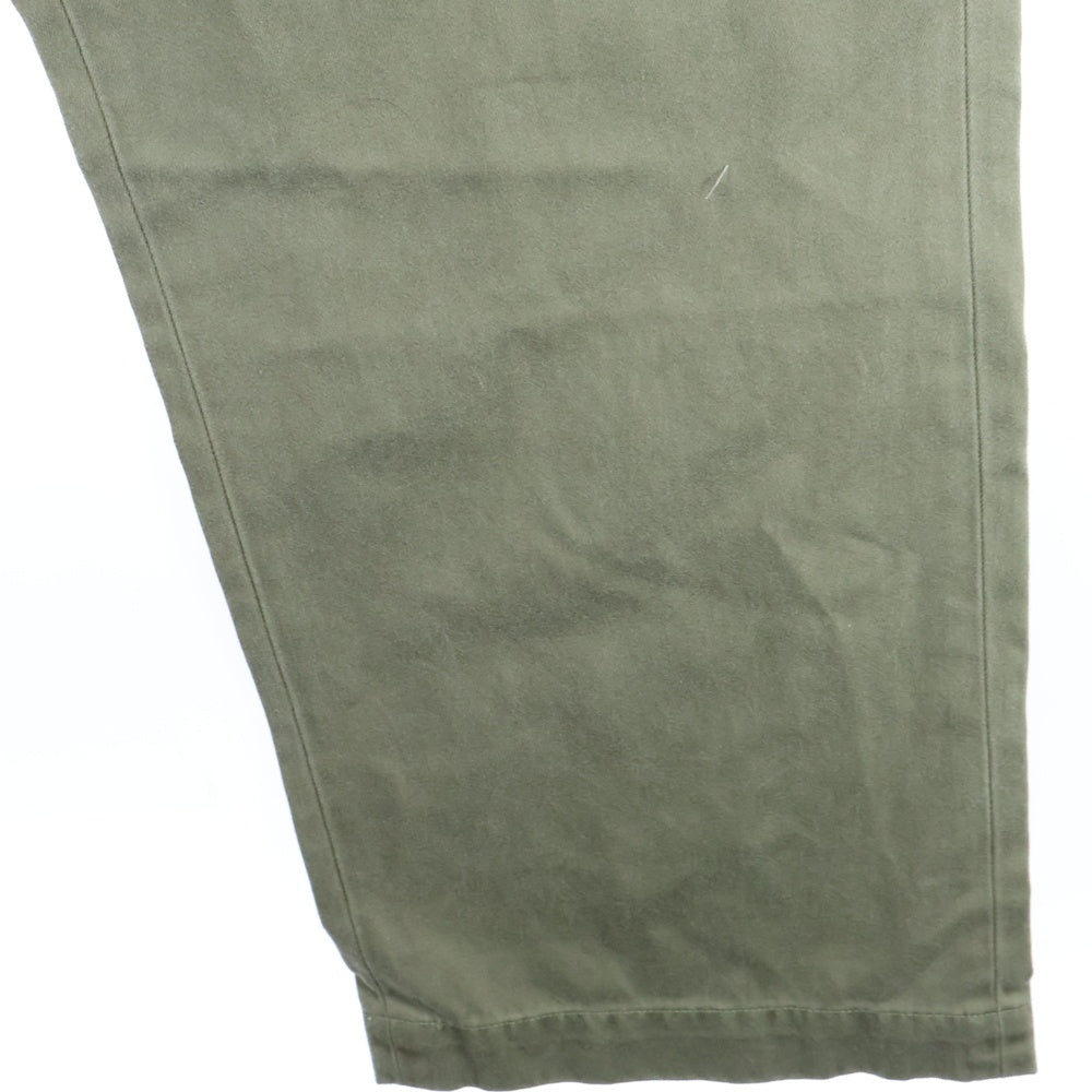 SUPREME(シュプリーム) 23AW Chino Pant ピンナップガール刺繍 チノ ワークパンツ カーキグリーン