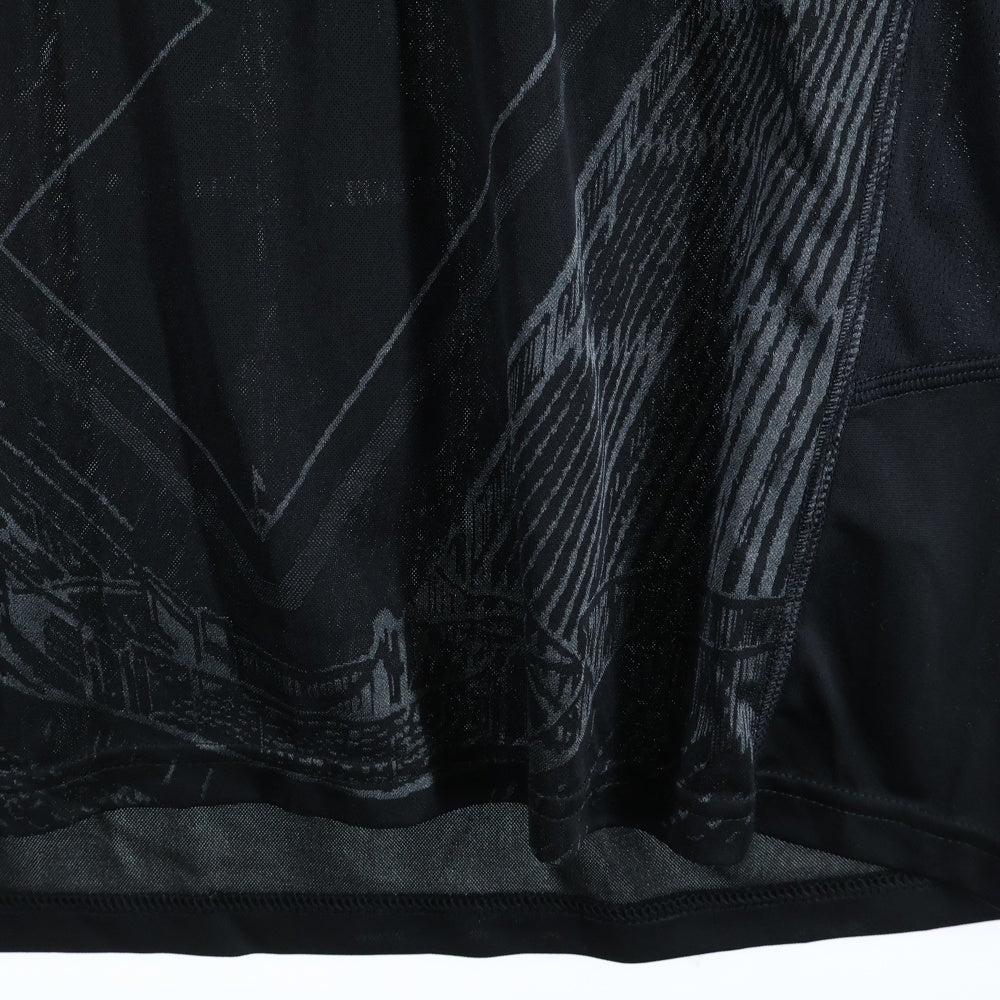 SUPREME(シュプリーム) 24SS Jacquard Soccer Jersey ジャカード サッカージャージ ゲームシャツ カットソー ブラック