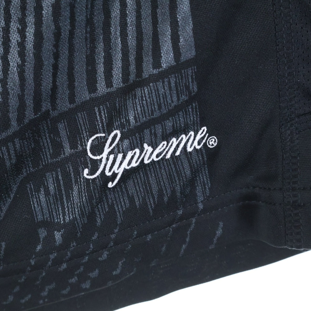 SUPREME(シュプリーム) 24SS Jacquard Soccer Short ジャカード サッカーショーツ ゲームパンツ ブラック