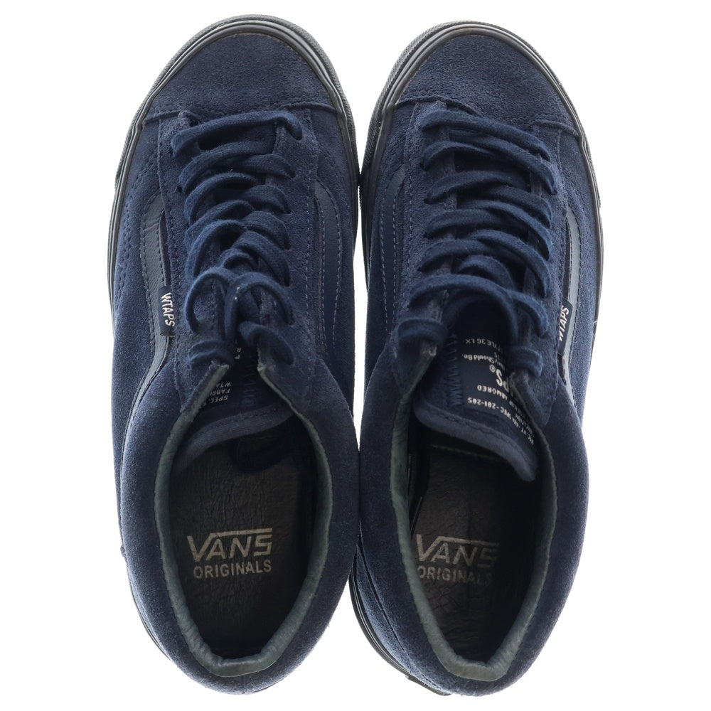 VANS(ヴァンズ) ×WTAPS OLD SKOOL ダブルタップス オールドスクール スウェード ローカットスニーカー レディース ネイビー US4.5/22.5cm 721277