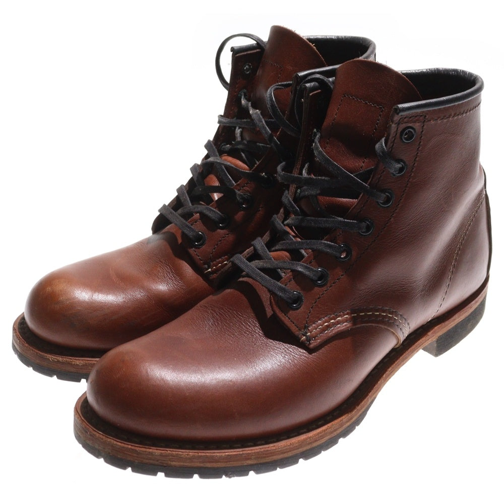 RED WING(レッド ウイング) 9016 BECKMAN BOOTS ROUND TOE ベックマン ラウンドトゥ レザー レースアップブーツ ブラウン