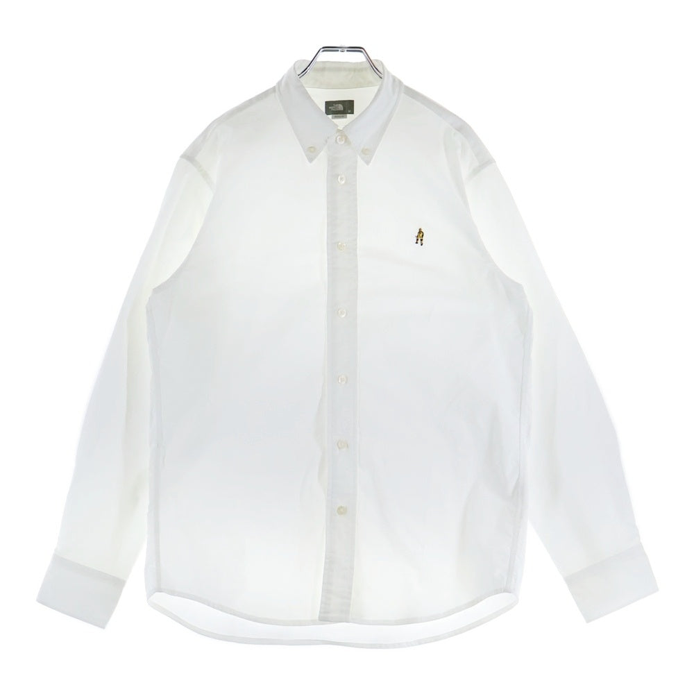 THE NORTH FACE(ザノースフェイス) L/S Him Ridge Shirt ヒムリッジ 長袖シャツ ホワイト NR11955