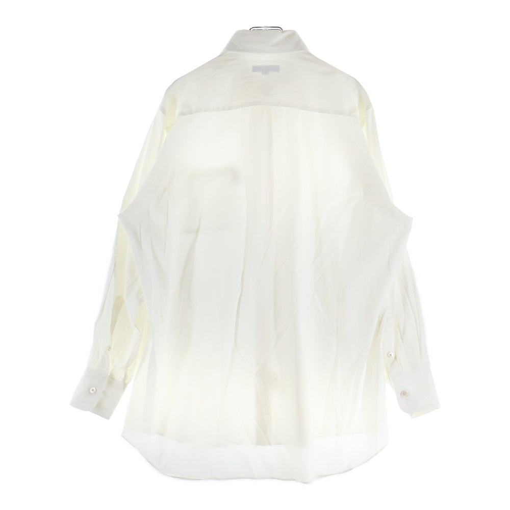 BURBERRY LONDON(バーバリーロンドン) ノヴァチェックタブ レギュラーカラー 長袖シャツ ホワイト