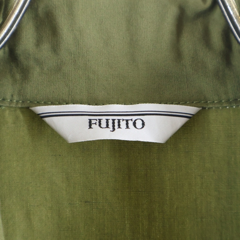 NO BRAND(ノーブランド) FUJITO(フジト) JUNGLE FATIGUE JACKET ジャングルファティーグジャケット カーキ