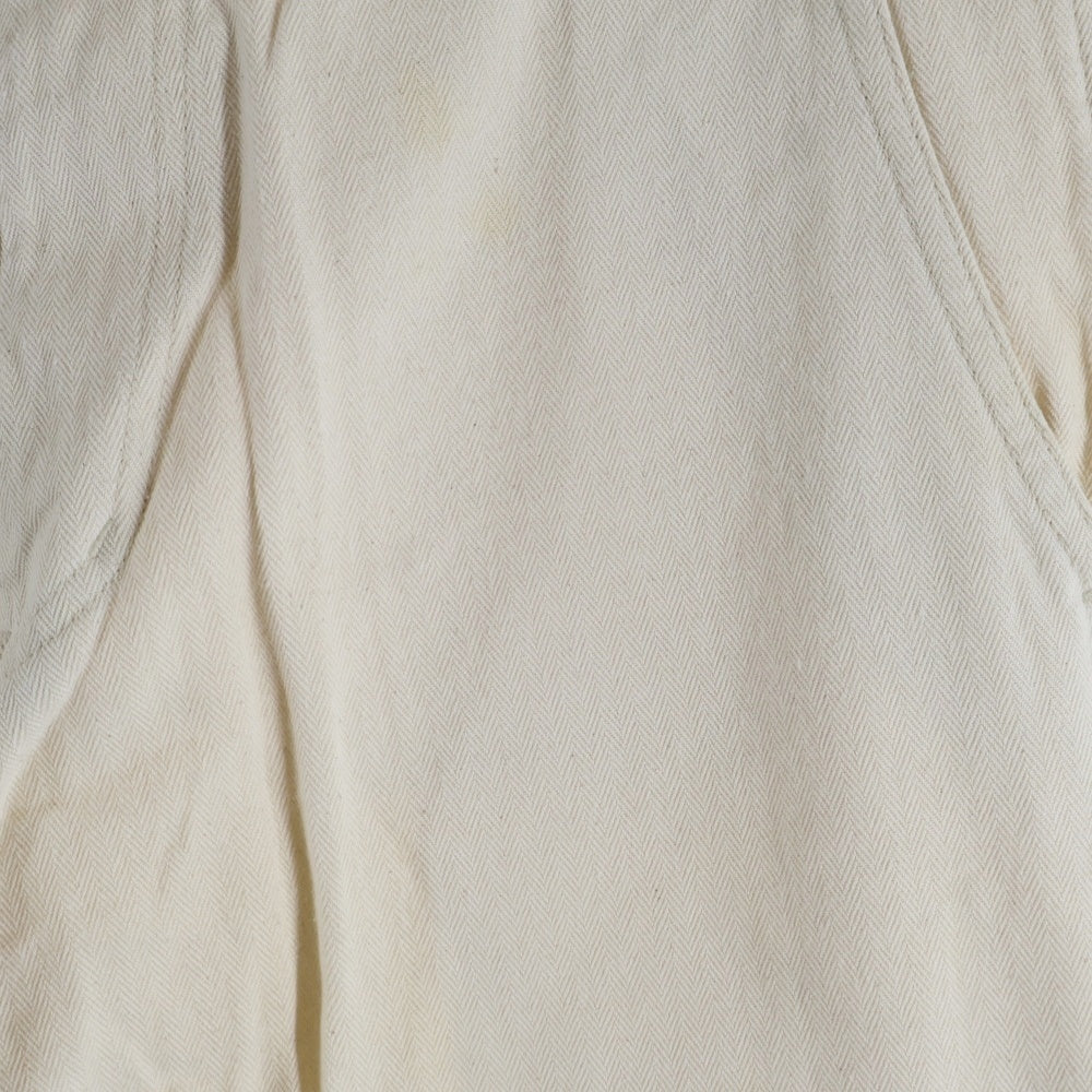 COMME des GARCONS HOMME(コムデギャルソンオム) 09SS AD2008 コットン ワイドストレートパンツ ホワイト HC-P050