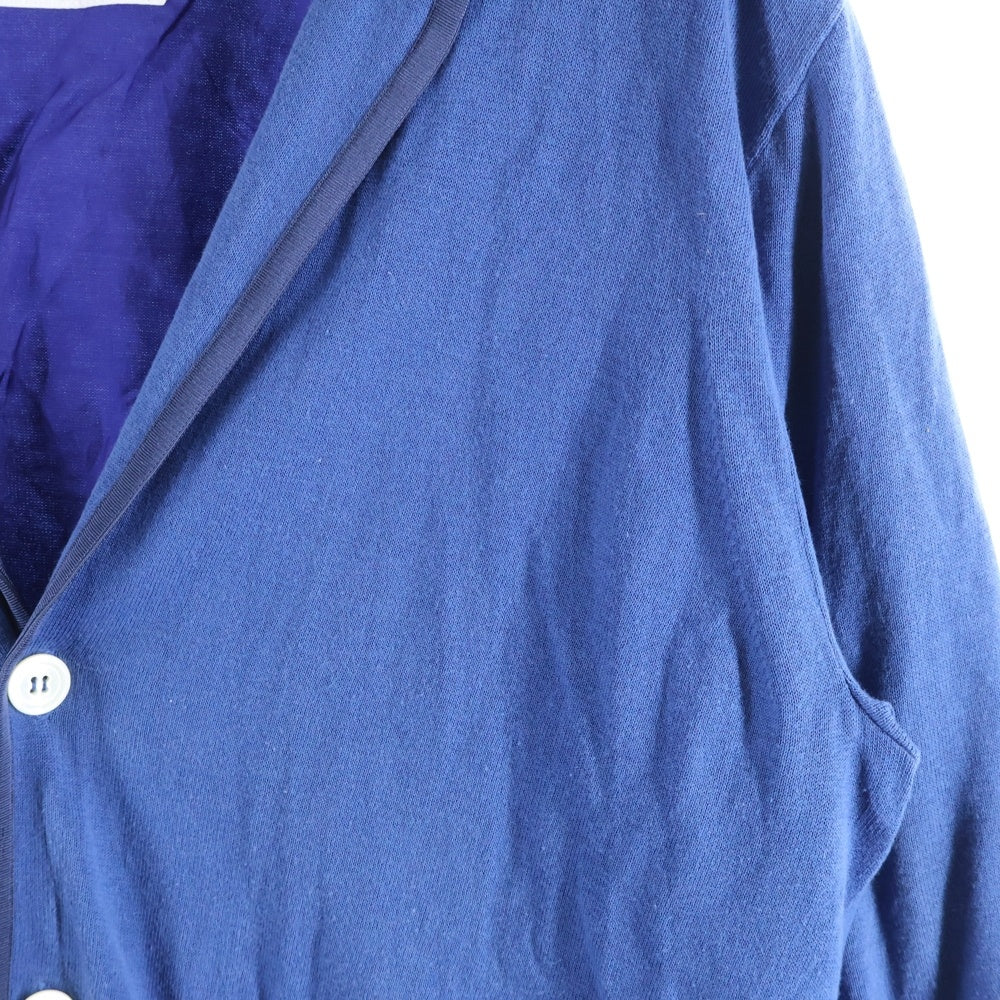 Sacai(サカイ) コットンニット テーラードカーディガン ブルー 13-00396M