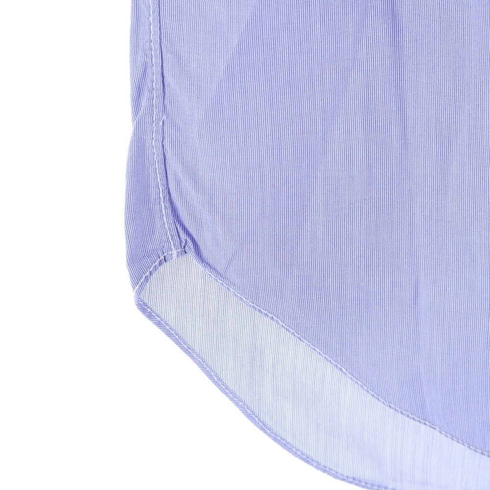 COMME des GARCONS HOMME(コムデギャルソンオム) 11SS AD2010 ラウンドカラー 半袖シャツ ブルー HG-B030